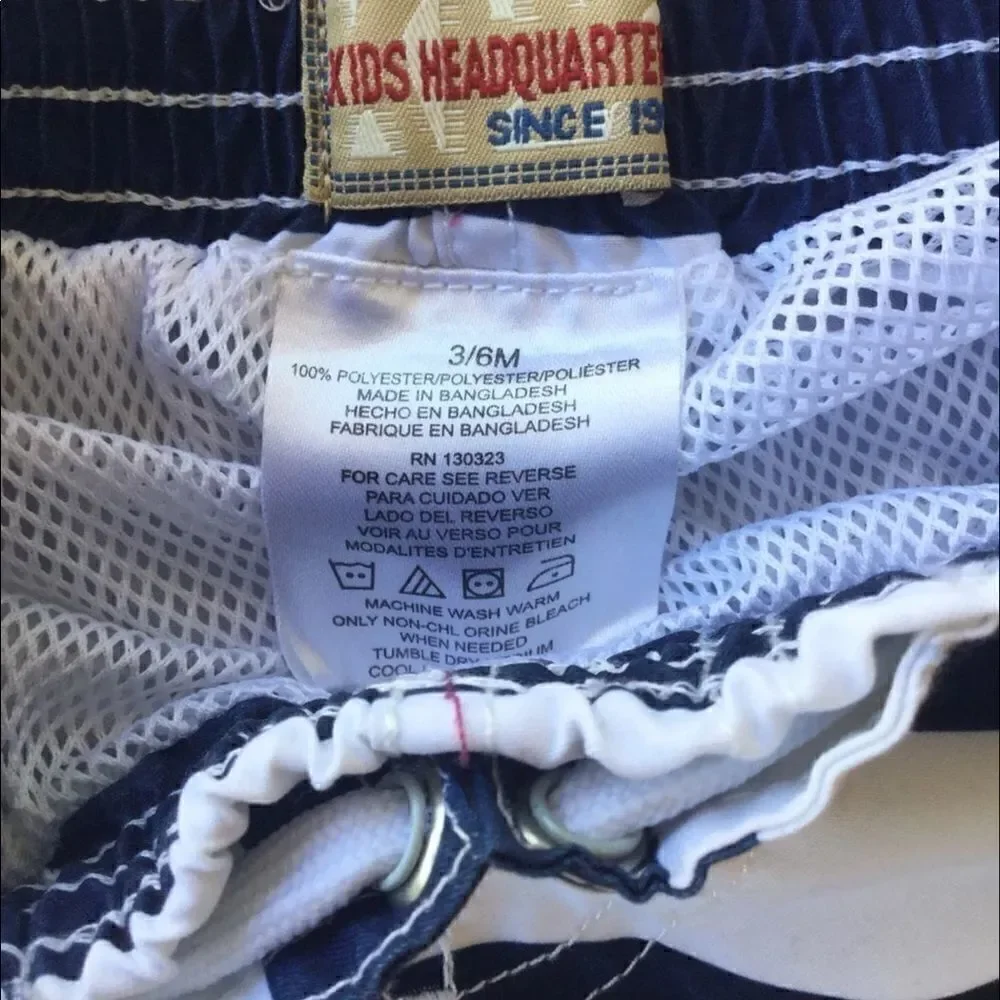 Striped lobster swim shorts 5 for $25